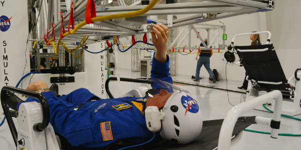 Treinamento de astronauta atx-microgravidade