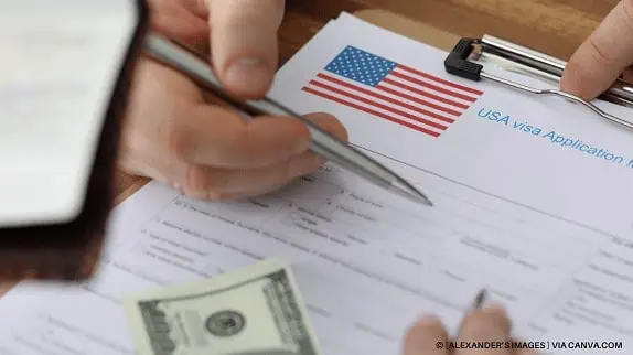 Taxa de solicitação do Visto Americano Taxa de solicitação do Visto Americano