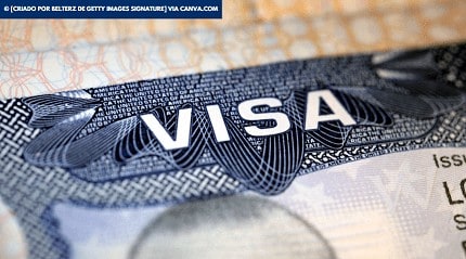 Emissão de visto americano