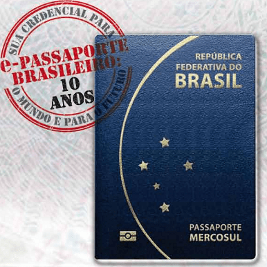 Novo Passaporte Eletrônico Barsileiro