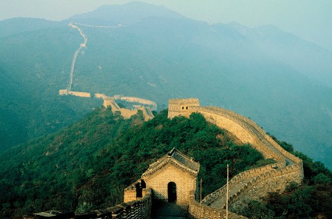 Muralha da China vista do espaço