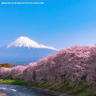 Onde fica o Monte Fuji?