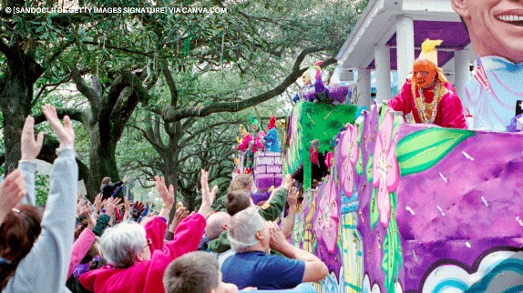 Mardi Gras na Universal Orlando