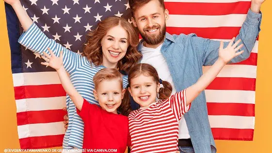 Visto Americano criança Visto Americano criança