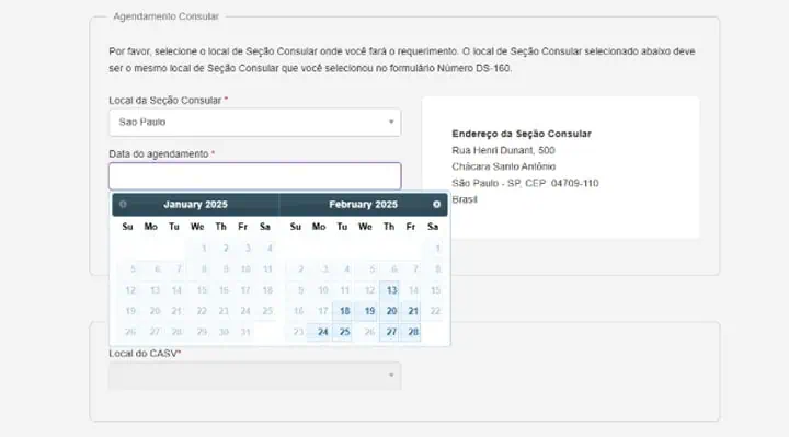 Reagendamento Visto Americano Reagendamento Visto Americano