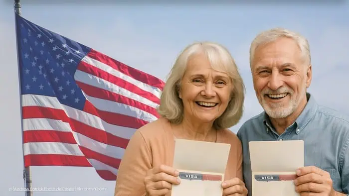 Visto Americano para idoso Visto Americano para idoso