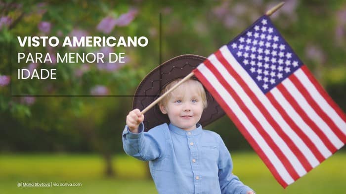 visto americano menor de idade