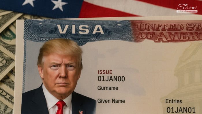 imagem Caução para o Visto Americano