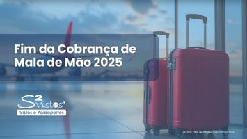 imagem Fim da Cobrança de Mala de Mão 2025