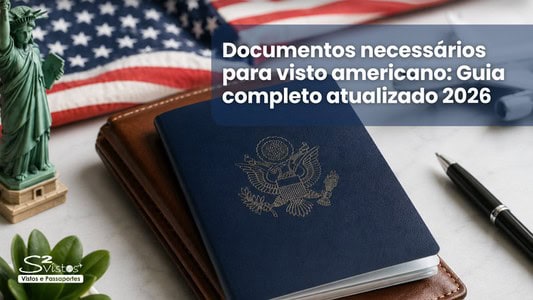 imagem Documentos necessários para visto americano