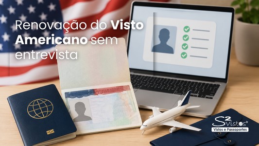 imagem Renovação do Visto Americano sem entrevista