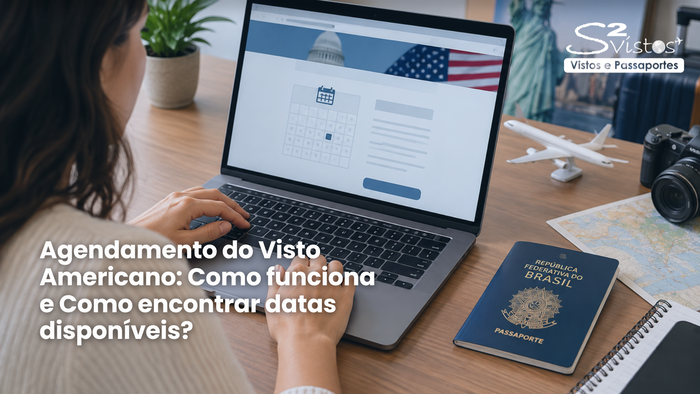 imagem Agendamento Visto Americano datas disponíveis 2026