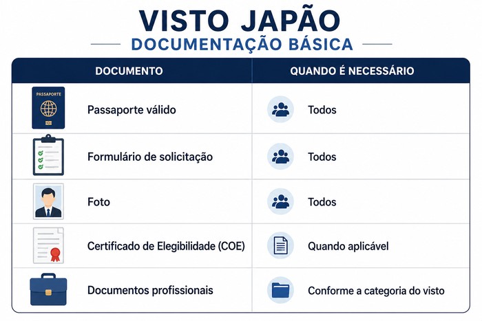 Visto de Trabalho Japão Visto de Trabalho Japão