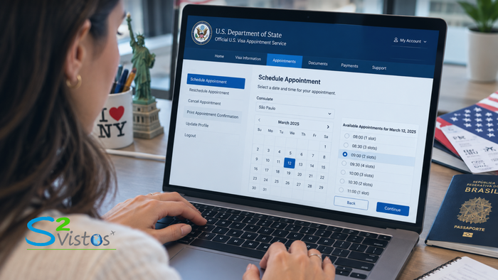 Agendamento do Visto Americano